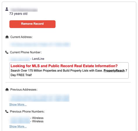usphonebook|USPhoneBook has my home address publicly displayed. I have .